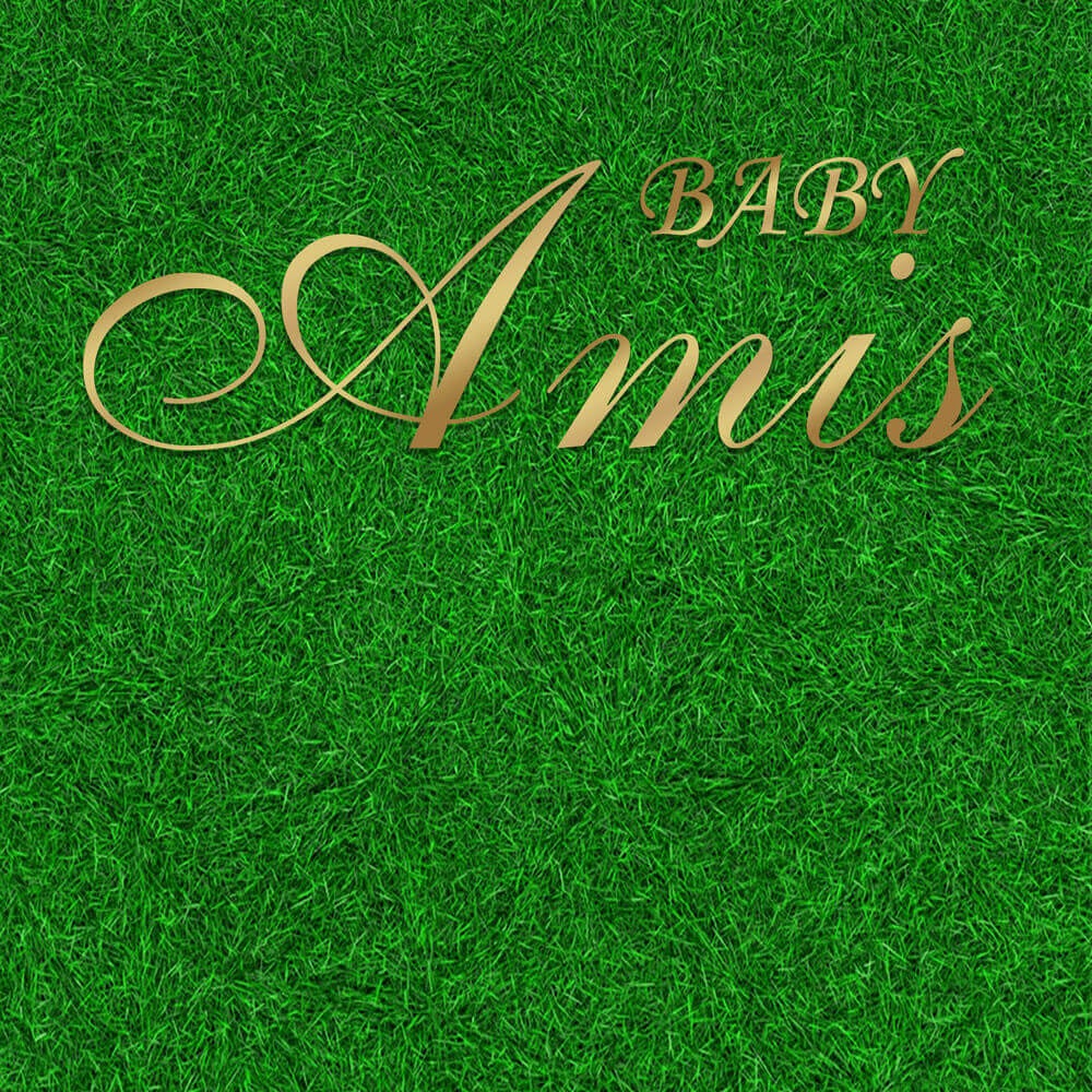 Grass Backdrop Wall Baby Shower Wedding Party Photoshoot Green Grass Backdrop-ubackdrop